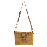 Fashionable Sherpa Fleece Belt Crossbody Bag