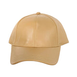 Faux Leather C.C Ball Cap