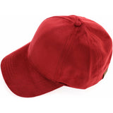 Faux Suede C.C Ball Cap