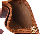 Ultra-thin new card bag for women, small and simple multi-card zipper change bag, large-capacity ID card holder, card holder.