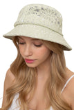FLORAL LACE BUCKET HAT