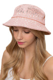 FLORAL LACE BUCKET HAT