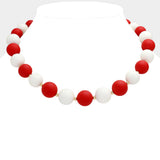 Women's Game Day Beaded Necklace