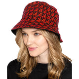Geometric Patterned Bucket Hats