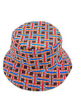 GEOMETRIC REVERSIBLE BUCKET HAT