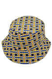 GEOMETRIC REVERSIBLE BUCKET HAT