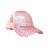 Glitter High Ponytail C.C Ball Cap
