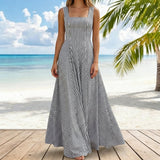 Summer Trendy Striped Tank Dress