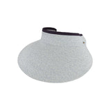 Heather Straw Visor C.C Sun Hat
