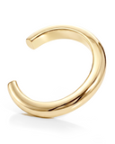 Isabella Bold Sculptural Cuff Bracelet Gold