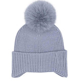 KIDS Ear Flap Pom C.C Beanie