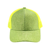 Kids Glitter High Ponytail C.C Ball Cap