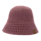 Knitted Cloche C.C Bucket Hat
