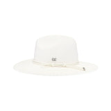 Leather Rope Band C.C Panama Hat