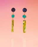 Lupe Jade Tropical Dangles
