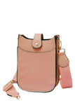 Mini PU Cellphone Cross Body Bag
