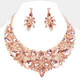 Multi Stone Evening Necklace