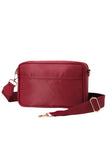Compact Crossbody Camera Bag with Wide Shoulder Strap