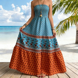 Summer Trendy Sexy Strapless Maxi Dress