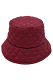 Quilted Padding Bucket Hat