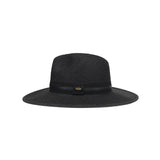 Ribbon and Leather Band C.C Panama Hat