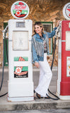 Mason Denim Fringe Jacket