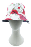 Rose Print Bucket Hat