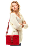 Sherpa Fleece Cross Body Bag