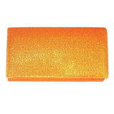 Shimmery Evening Clutch Bag One Inside Slip Pocket