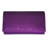 Shimmery Evening Clutch Bag One Inside Slip Pocket