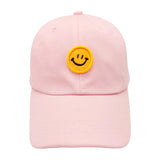 Smile Accented Solid Baseball Cap