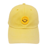 Smile Accented Solid Baseball Cap