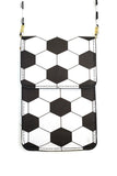 Soccer Cellphone Crossbody with Clear Window
