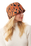SOFT FABRIC LEOPARD BUCKET HAT