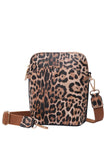 Solid PU Mini Crossbody Bag