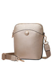Solid PU Mini Crossbody Bag