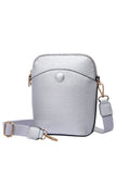 Solid PU Mini Crossbody Bag