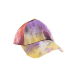Tie Dye Criss-Cross High Ponytail C.C Ball Cap