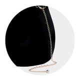 Trendy Fashionable Nine Rows Rhinestone Belt