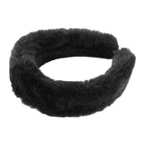 Trendy Solid Faux Fur Headband