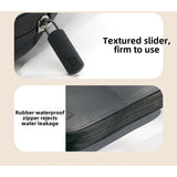 Large capacity passport bag, multi-function document storage bag, PU waterproof travel storage bag, anti-theft tote certificate bag.