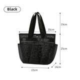 Mesh bath bag, mesh pocket tote swimming wash bag, men's bath towel bath bag, large storage bag