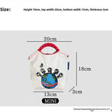 Leisure bag women's summer light cloth bag, large capacity shoulder tote bag, class commuter shoulder bag