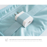 Travel Cable Organizer Pouch Electronic Accessories Carry Case Portable Waterproof Double Layers All-in-One Storage Bag for Cord, Charger, Phone, Earphone