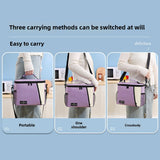 Outdoor picnic bag, lunch tote bag with crossbody strap, shoulder ice bag for thermal insulation, lunch box bag, fruit cold drink storage bag