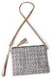 Tweed Lurex Crossbody Bag