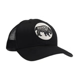 Unisex Embroidered Bull Patch C.C Trucker Ball Cap