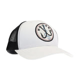 Unisex Embroidered Hooked Patch C.C Trucker Ball Cap