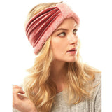 Velvet Knotted Earmuff Faux Fur Earmuff Headband Ear Warmer