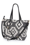 Western Weekend Tote Bag with Pouch